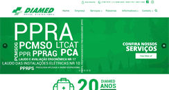 Desktop Screenshot of diamed.med.br